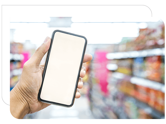 Using Mobile Phone for Paying for the grocery